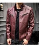 Arrive Men's Synthetic Leather Jackets - DAWYNSALE