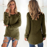 Autumn Winter Casual Knitted Ladies - DAWYNSALE