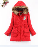 cotton padded jacket overcoat - DAWYNSALE