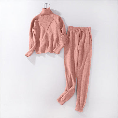 Autumn winter Knitted tracksuit - DAWYNSALE